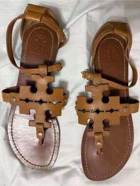 Tory Burch Phoebe Sandals, Size 10